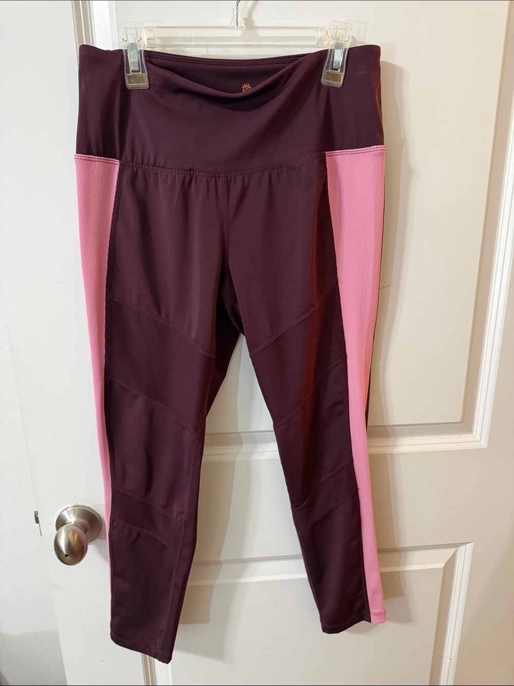 Tangerine Plum Stretch Leggings